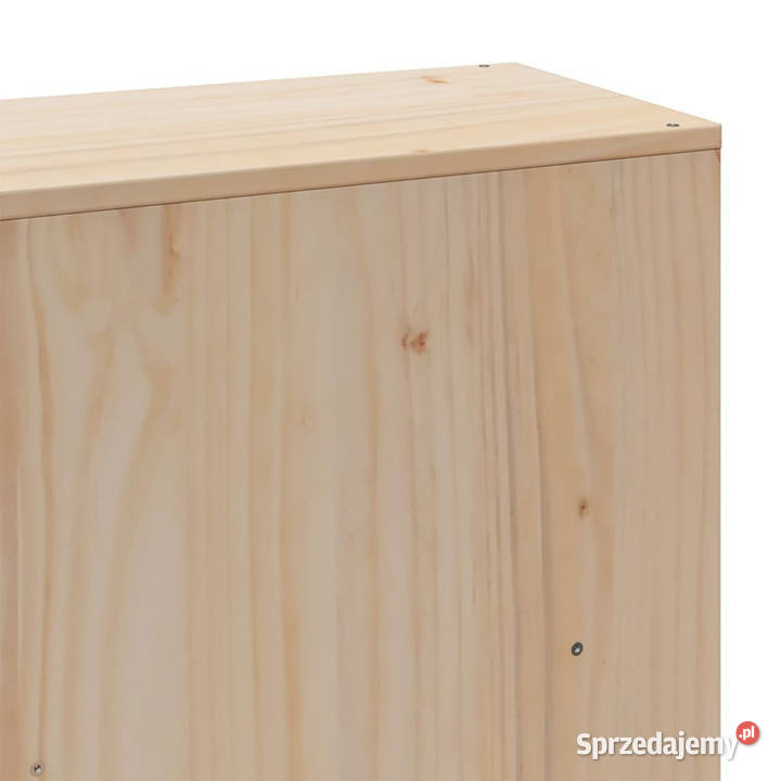 Łóżko z regałem bez materaca lite drewno 200x200 Warszawa sprzedam