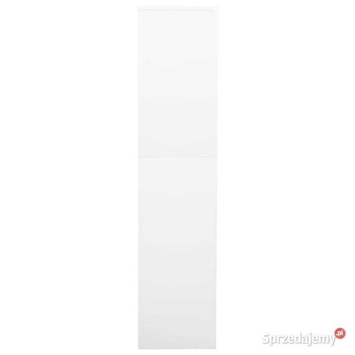 Szafa biurowa biała 90x40x180 stalowa WM336413 Warszawa
