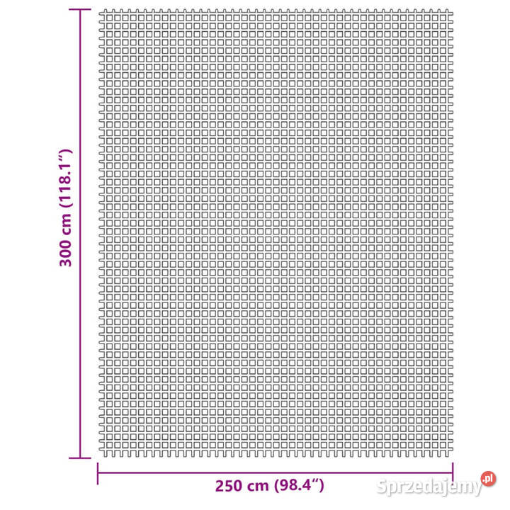 Mata podłogowa na kemping kremowa 3x25 m Pozostałe sprzedam