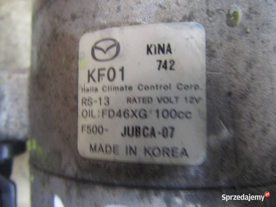KOMPRESOR SPRĘŻARKA KLIMATYZACJI 22 D MAZDA 3 BM