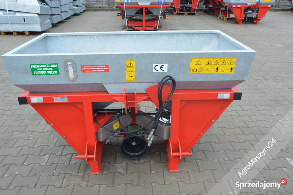 Rozsiewacz do nawozów Grassrol Ocynk 600 litrów Płock