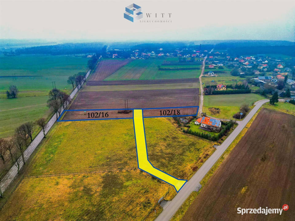 Grunt 950 metrów Filice 31.5m sprzedam