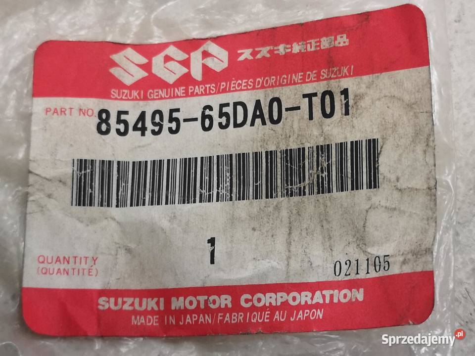 OSŁONA PROWADNICY FOTELA PPRZÓD SUZUKI VITARA