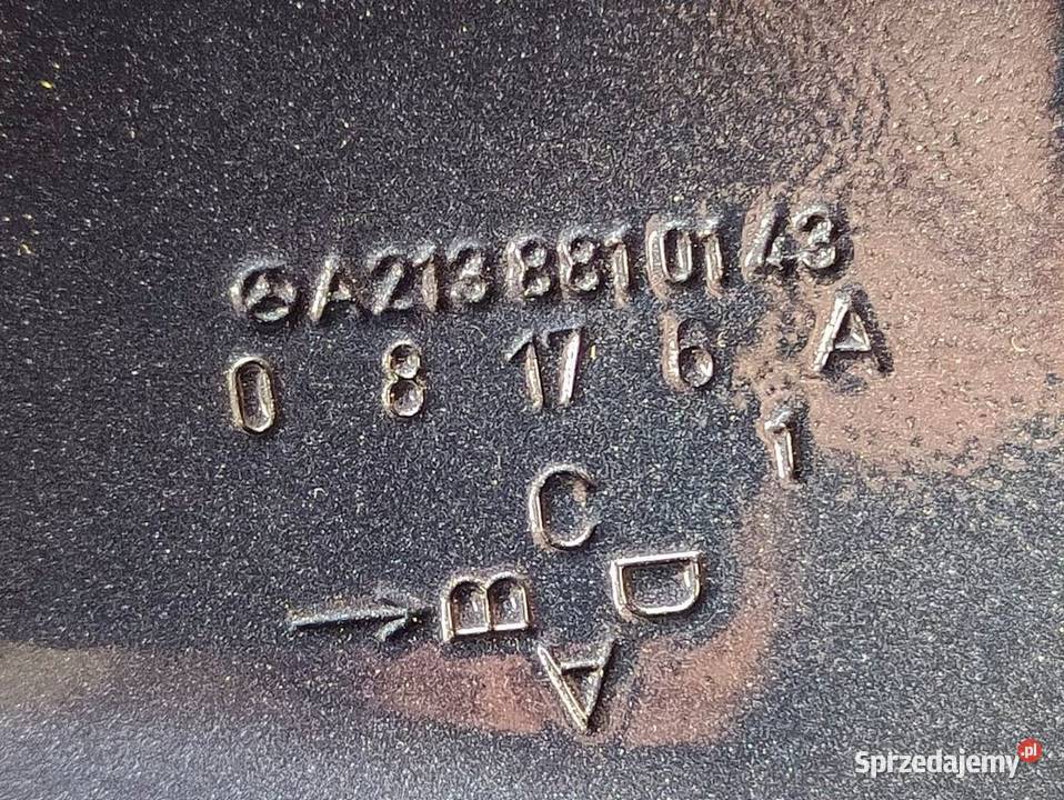 Błotnik Lewy Przód Mercedes E Klasa W 213 osobowe Błotniki Pleszew