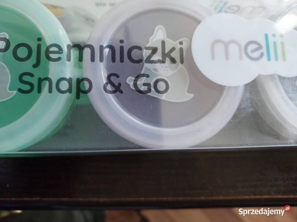 Melii Pojemniczki Snap Go KOTKI 118ml 4 sztuki dolnośląskie Wrocław