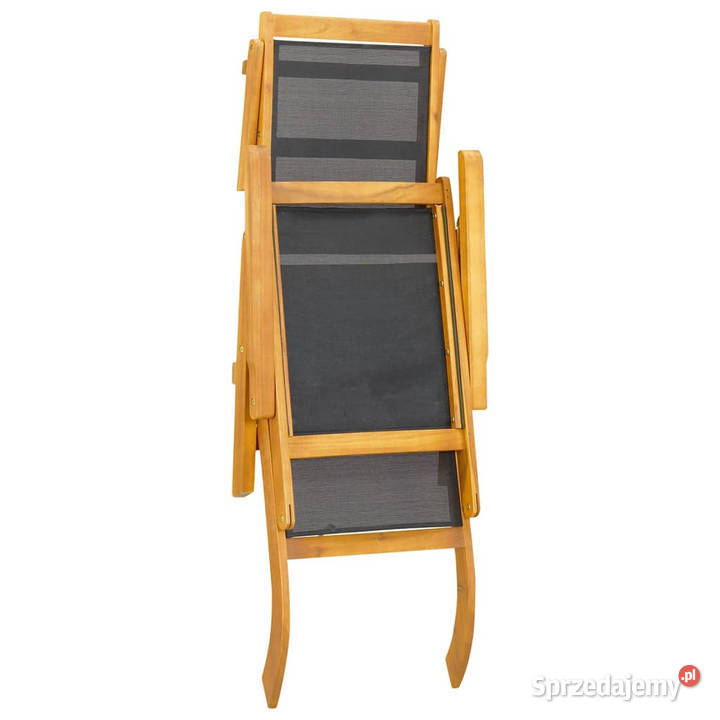 Leżaki tarasowe z podnóżkami 2 lite drewno sprzedam