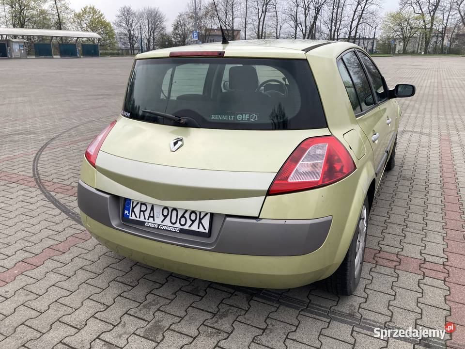 Renault Megan 16 Benzyna kupiony w polskim salonie śląskie Chorzów