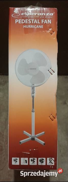 Wentylator ESPERANZA HURRICANE EHF001WW BIAŁY Pruszków
