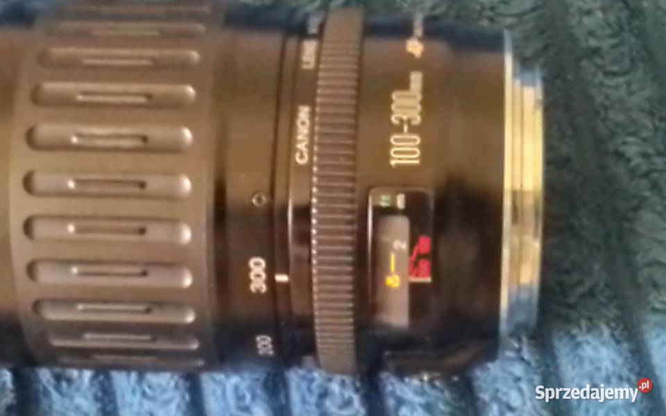 Canon zoom EF 100300 14556 USM Siemiatycze sprzedam