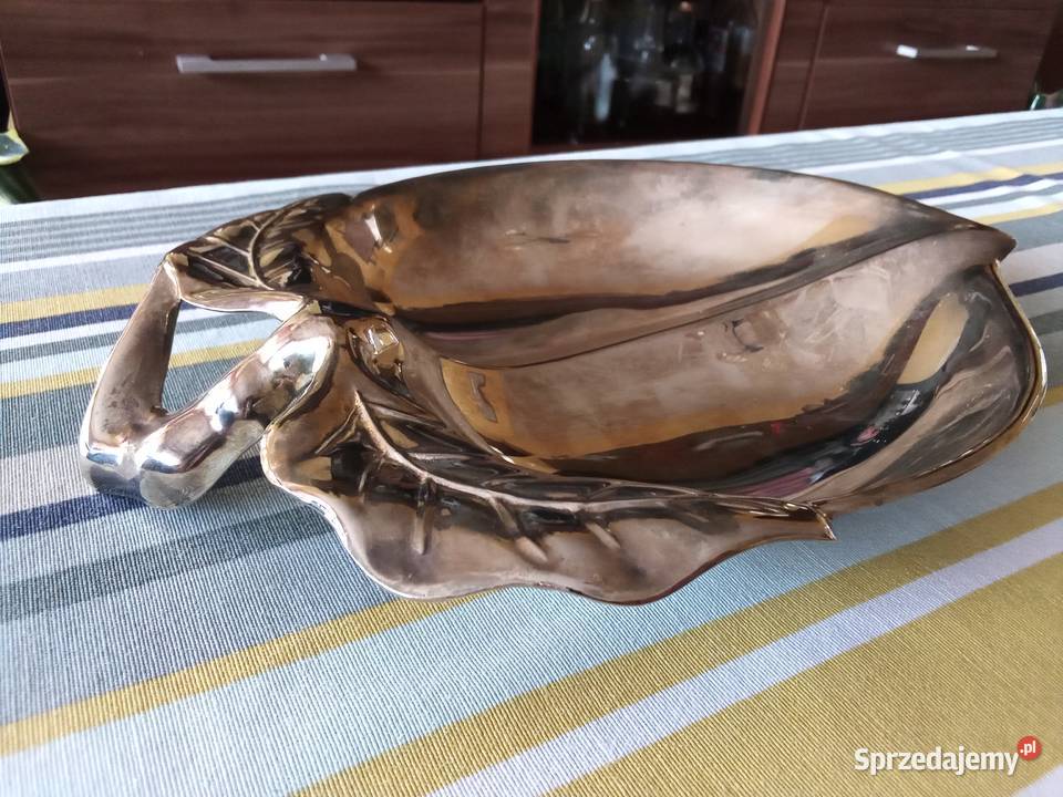 Prl patera owoc plater art deco
