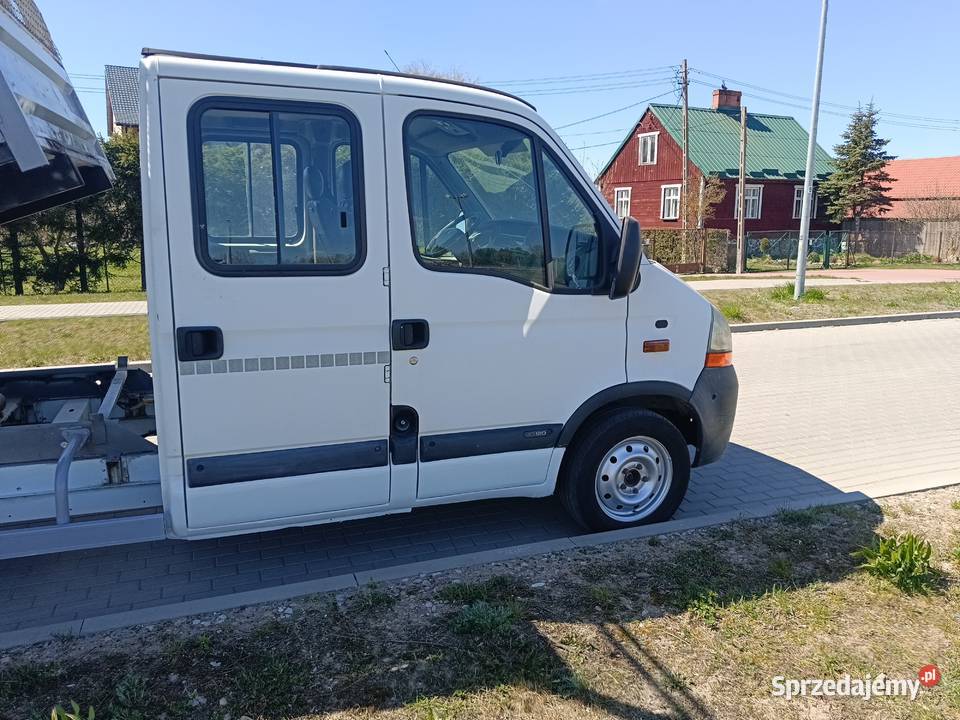 Renault Master 2 2 Wywrotka 7 osobowy Brygadówka