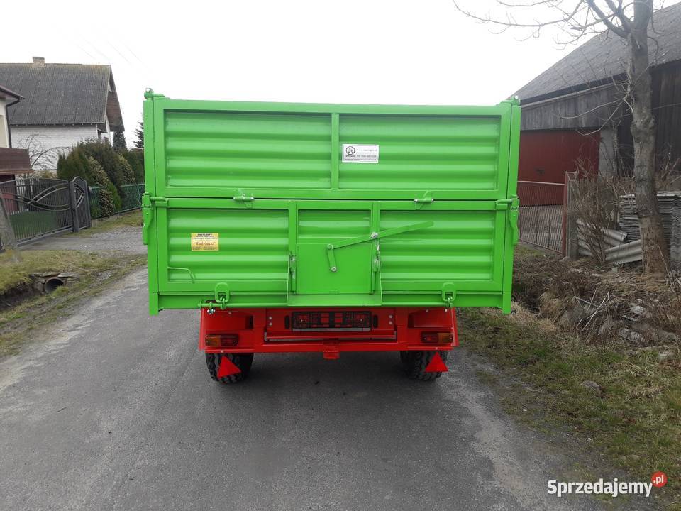 Przyczepa rolnicza wywrotka 3545t Transport Raty Mroczków Duży
