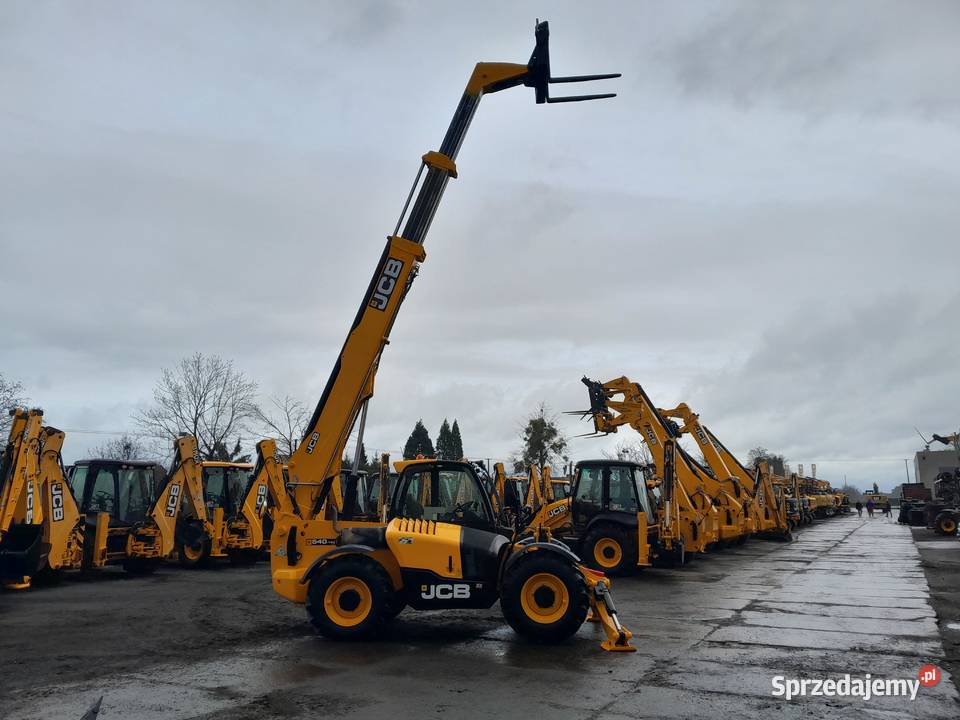 JCB 540140 2019R ŁADOWARKA TELESKOPOWA MANITOU wielkopolskie Krotoszyn sprzedam