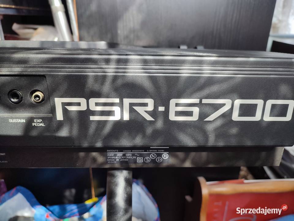 keyboard Yamaha PSR6700 uszkodzony