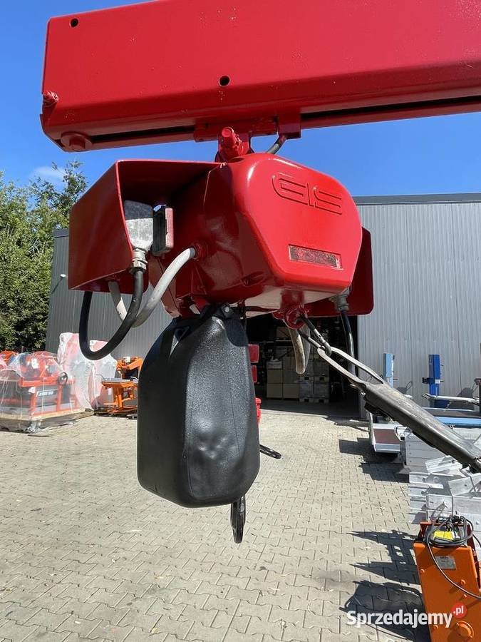 Dźwig Steinweg Bocker MK 300 minikran żuraw do Ślesin
