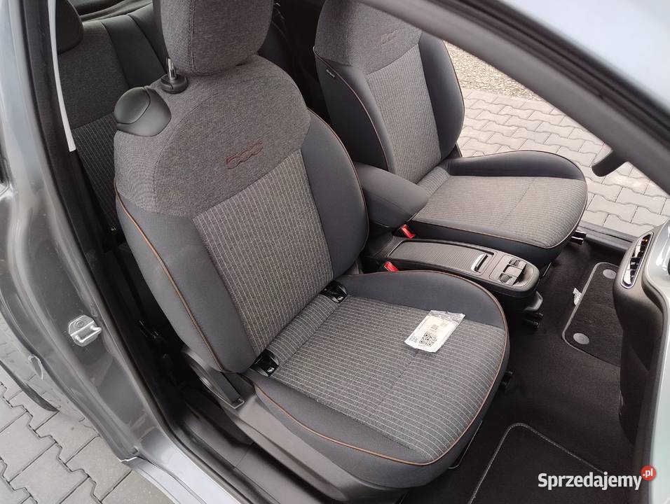 Fiat 500e 2022r Lekko uszkodzony Pali i jeździ szary