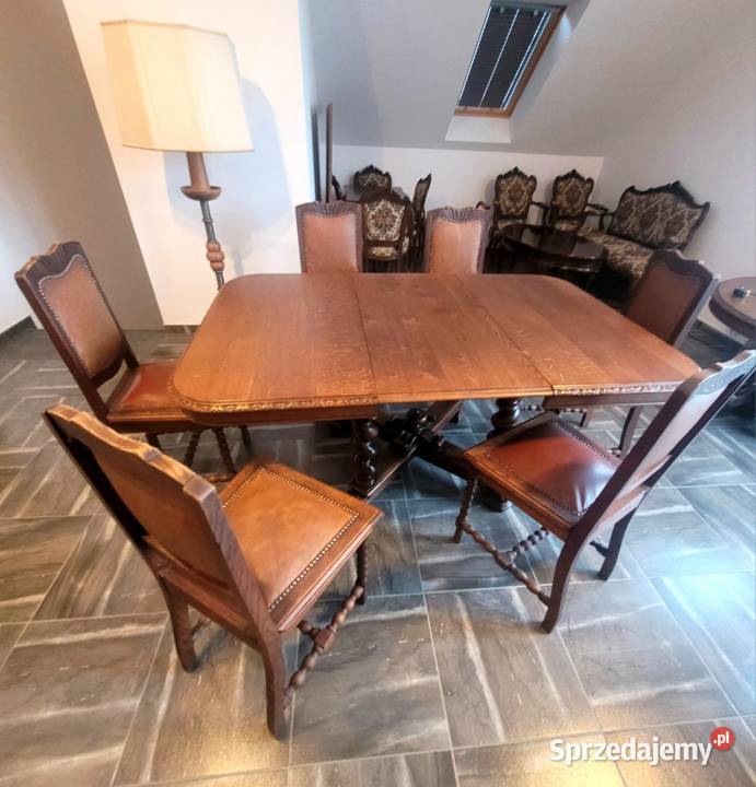 STÓŁ i 6 KRZESEŁ Nysa sprzedam