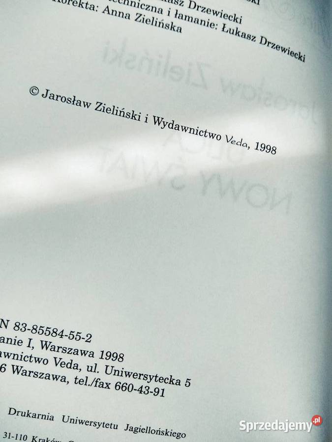 Ulica Nowy Świat książki warszawskie