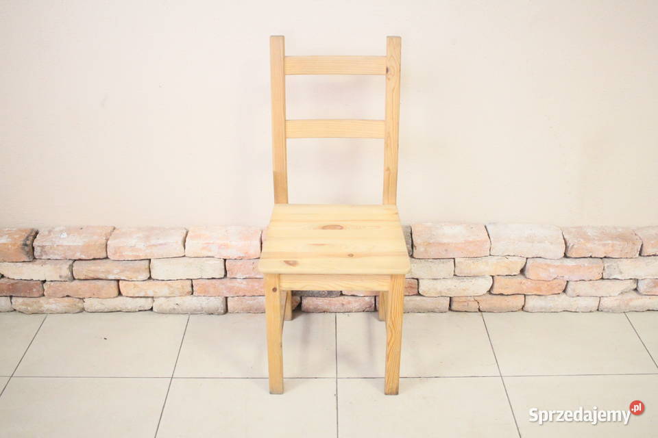 Drewniane krzesełka STOŁKI DO KUCHNI Pszczyna
