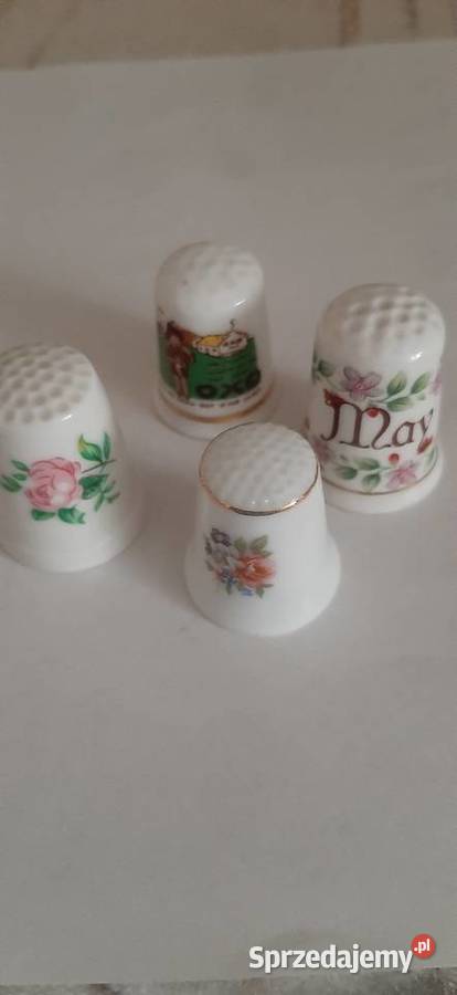 Angielskie porcelanowe naparstki Gdynia