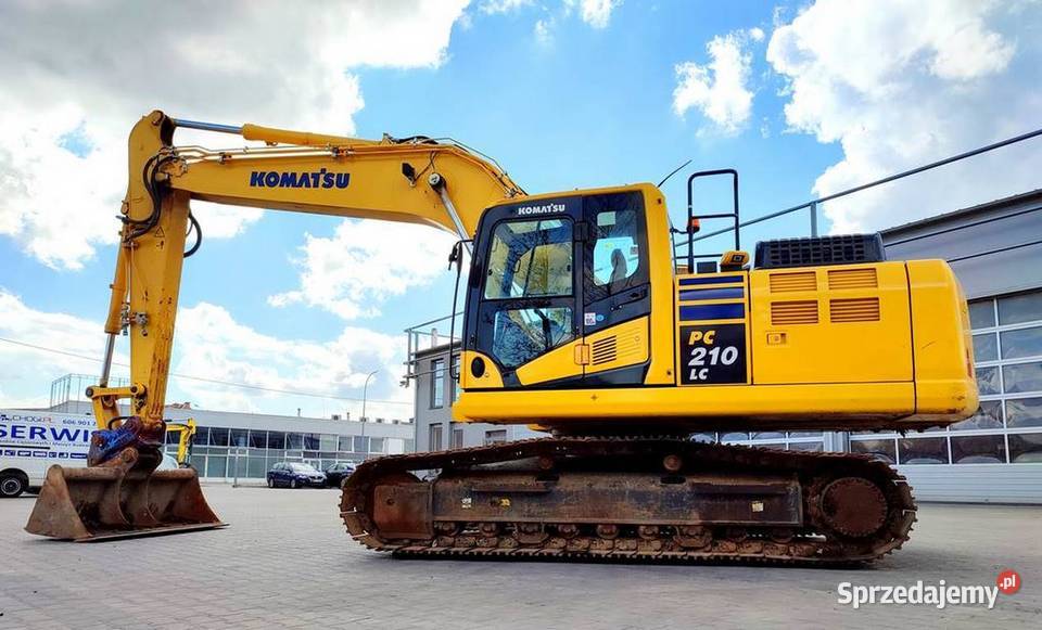 Wynajem koparki gąsienicowej Komatsu PC 21011 Warszawa