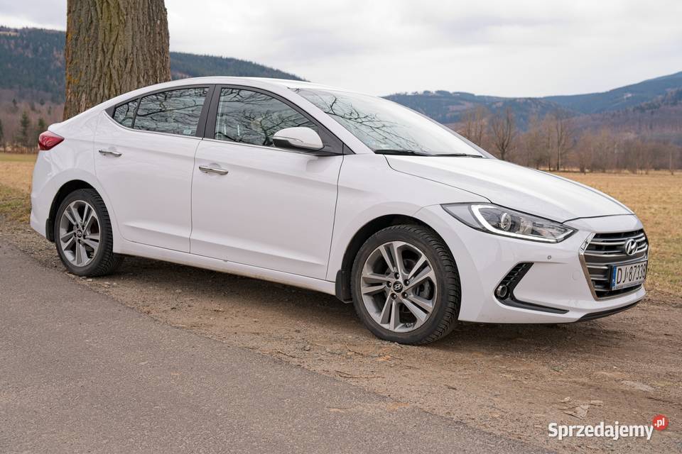 Hyundai Elantra 16 Style Salon biały Elantra dolnośląskie Kowary