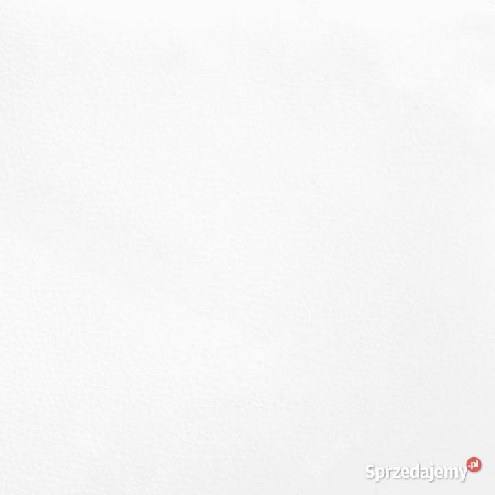 Zagłówek uszak biały 83x23x118128 sztuczna skóra Warszawa