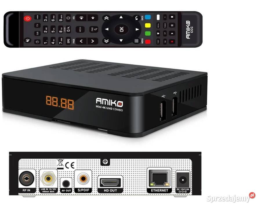 Dekoder Tuner AMIKO Mini 4K Combo
