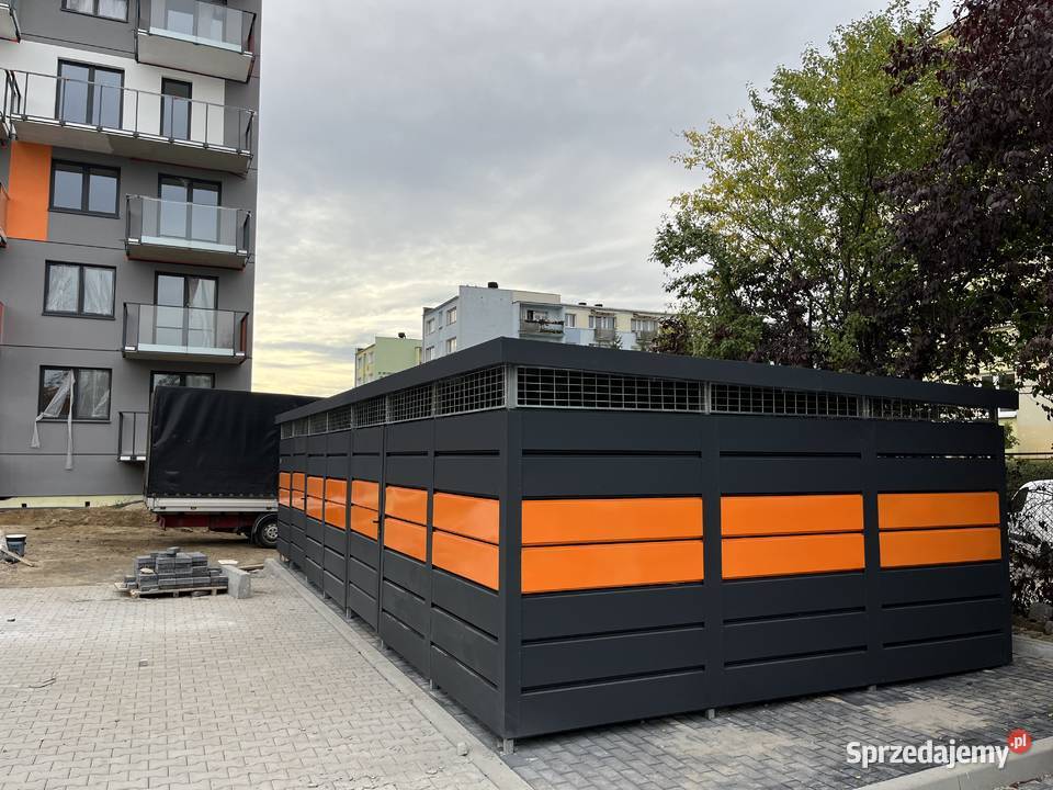 Wiata śmietnikowa na wymiar producent mazowieckie Warszawa sprzedam