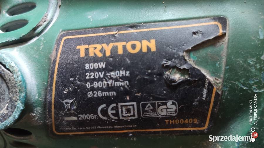 Młotowiertarka Tryton 800W lubelskie