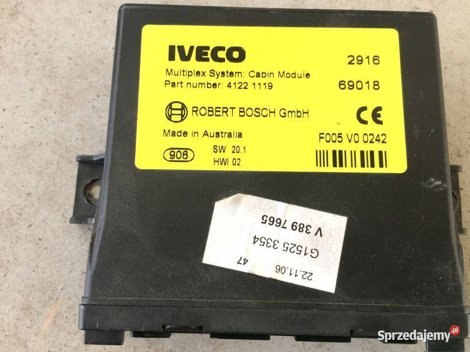 Iveco Stralis Trakker F005V00242 Moduł Kabiny ciężarowe Maszewo