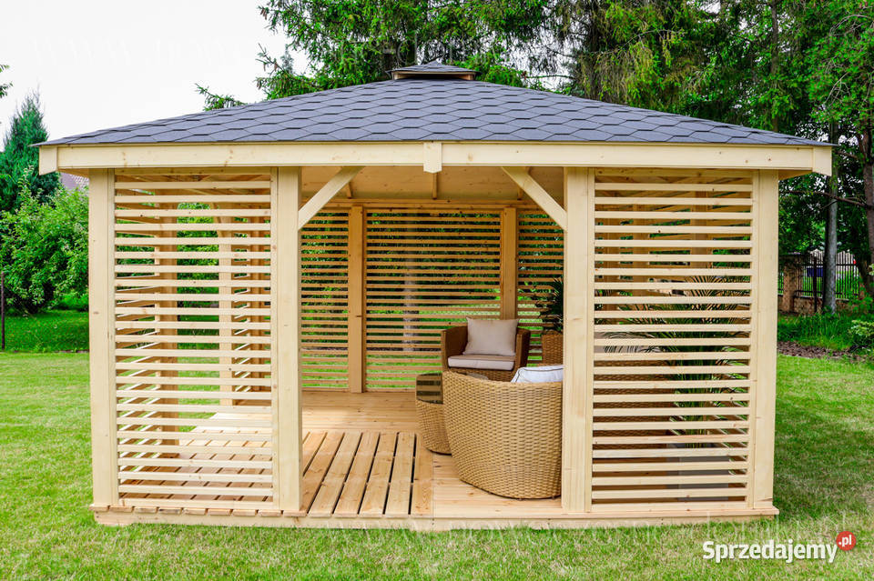 Altana ogrodowa Roma 1 wym 4x4m Producent Montaż lubelskie Chełm