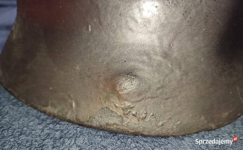 Hełm niemiecki M 35 Warszawa