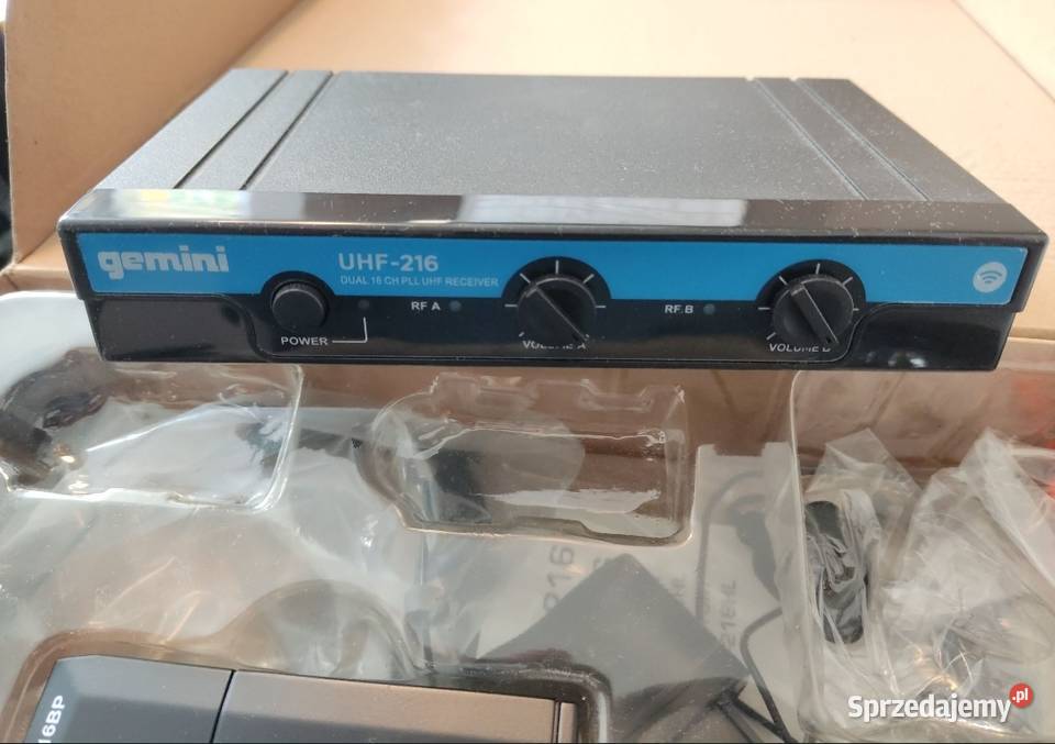 Mikrofony nagłowne GEMINI nieużywane Słuchawki i głośniki Elektronika Tychy