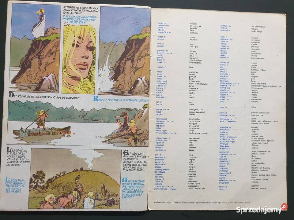 O Smoku Wawelskim i Królewnie Wandzie język Rok wydania 1987 Gdynia