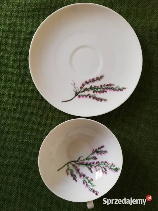 Filiżanka z podstawką porcelana Arzberg Gorlice