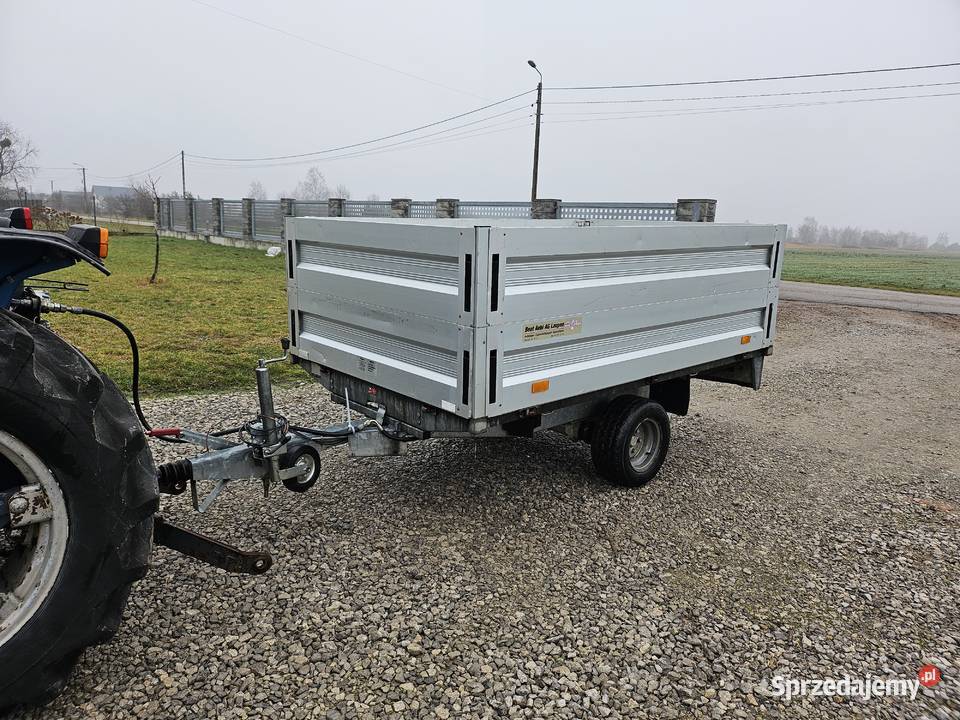 Przyczepka Wywrotka do Traktorka Qada samochodu Humbaur mazowieckie Góra Kalwaria