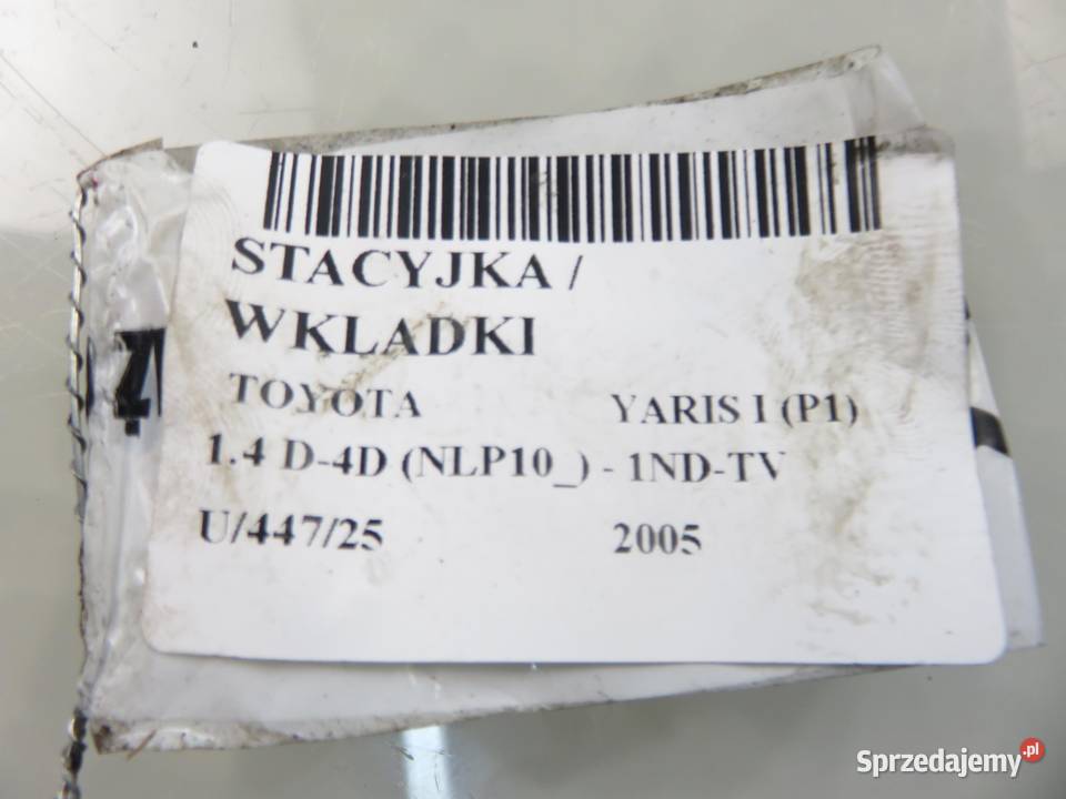 STACYJKA TOYOTA YARIS I 8978352010 Stacyjki i kluczyki
