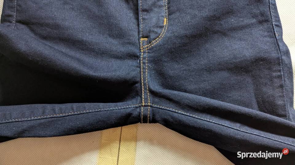 Levis Mile High Super Skinny Jeansy Blue Denim Warszawa