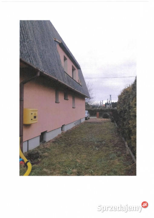 Syndyk sprzeda dom w spytkowicach pow wadowice 2 piętra Spytkowice sprzedam
