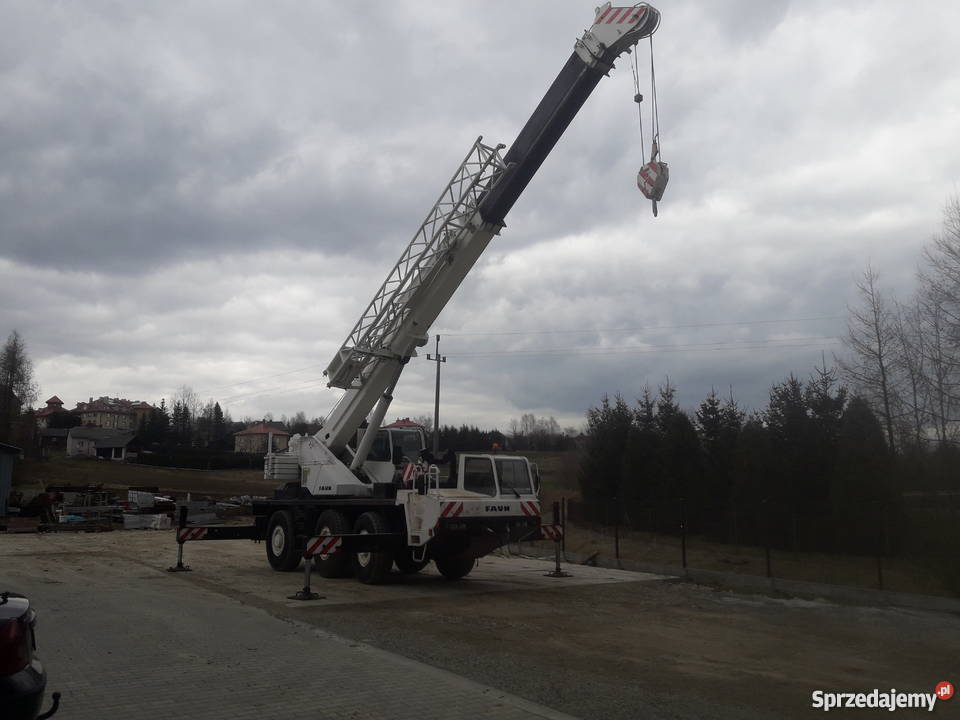 DŹWIG FAUN RTF 403 podkarpackie Chmielnik