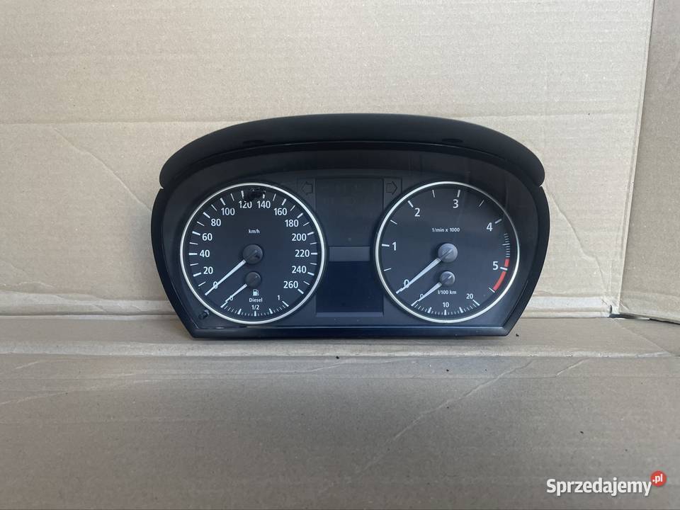 6974659 licznik zegary bmw e90 e91 Rok produkcji 2005 zachodniopomorskie Szczecin