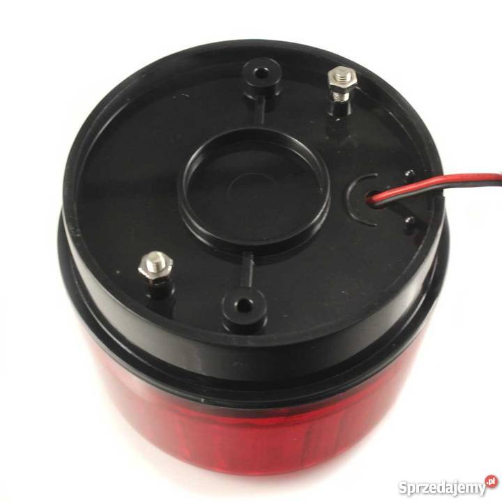 alarm led stroboskop ostrzegawczy 12V czerwony Białystok