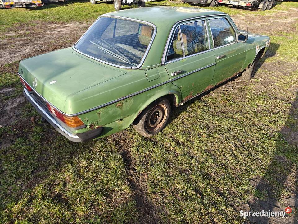 Mercedes w123 beczka 240d słaby stan w całości Przytyk