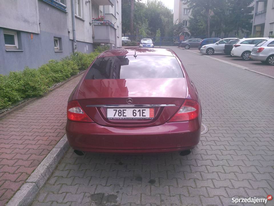 Mercedes CLS 350 sprowadzony do opłat zamiana czujnik parkowania Kraków sprzedam