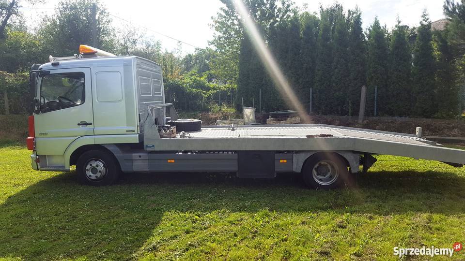 Mercedes ATEGO 818 TECHAU Klima Pomoc Drogowa Jaśkowice