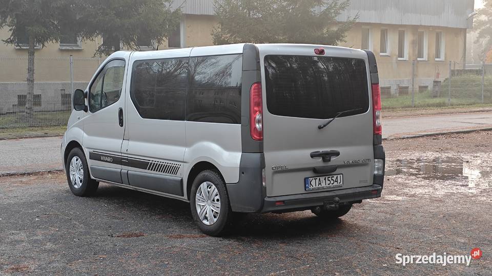 Opel Vivaro 9 osób nieuszkodzony lubuskie Krosno Odrzańskie sprzedam