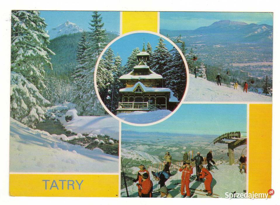 TATRY POCZTÓWKA WIELOWIDOKOWA 7 świętokrzyskie Krynki