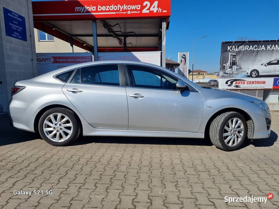 Mazda 6 II 20 155 skóra climatronic alufelgi srebrny Płońsk