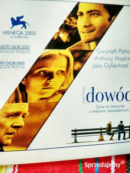 Dowód film Hopkins księgarnia Warszawa 1 płyta